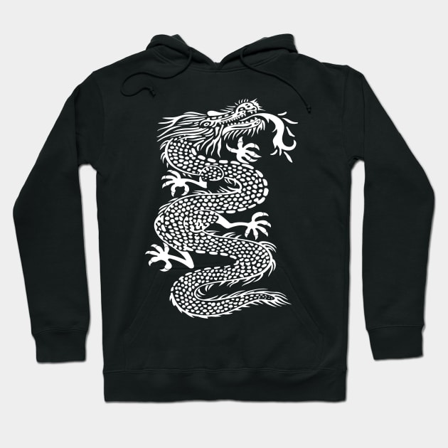 White Dragon Hoodie by madeinchorley